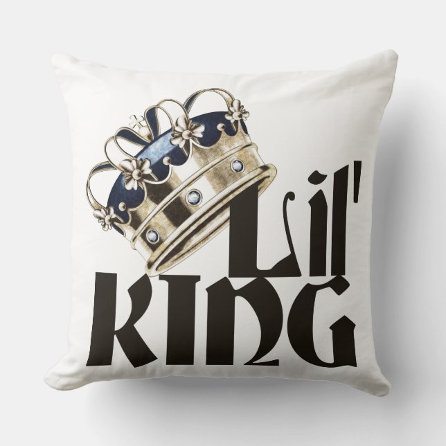 Cojín Decorativo Lil King (Anverso)