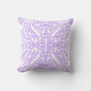 Cojín Decorativo Lila Nebulosa Mística