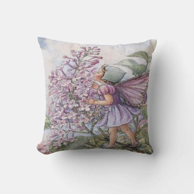 Cojín Decorativo "Lilac Fairy" (Anverso)