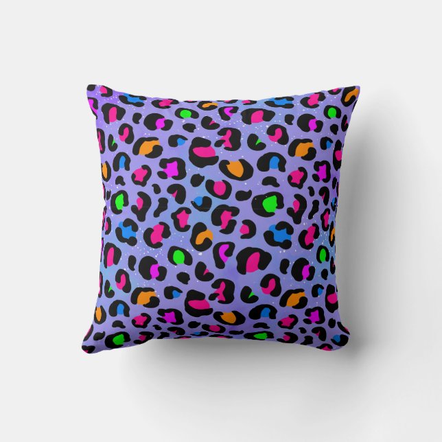 Cojín Decorativo Lilac Leopard Cushion (Reverso)