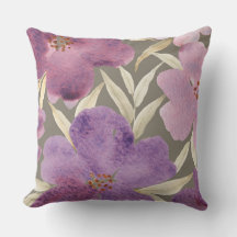 Lilacs sobre acuarela