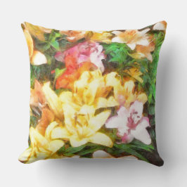 Cojín Decorativo Lilies Amor y Agua Ligera