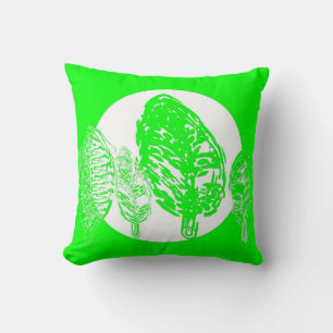 Cojín Decorativo Lime / Green Trees - Pillow
