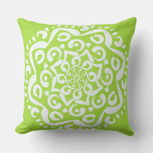 Cojín Decorativo Lime Mandala