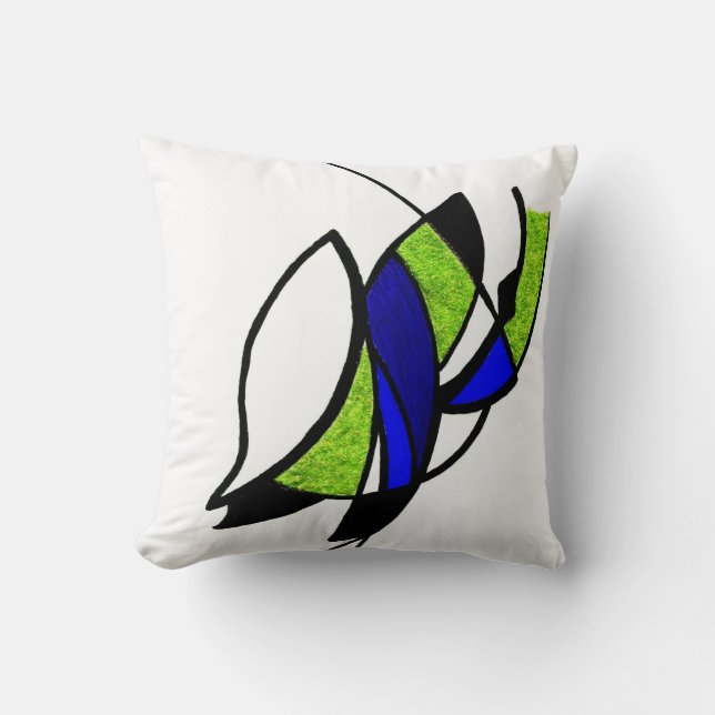 Cojín Decorativo Lime Pillow Ojo Egipcio (Anverso)