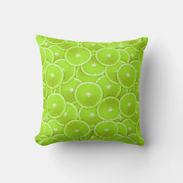 Cojín Decorativo Lime Slices (Anverso)