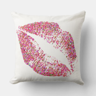 Cojín Decorativo Límites de Purpurina de grifo multicolor #7