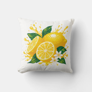 Cojín Decorativo Limón jugoso
