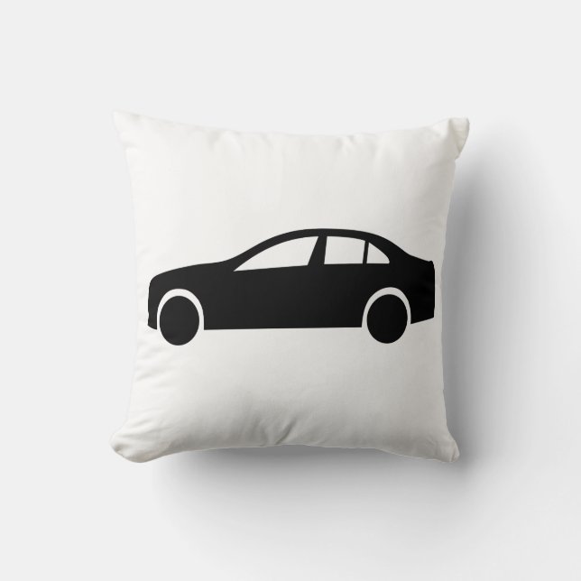Cojín Decorativo Limousine Silhouette (Anverso)