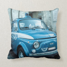 Cojín Decorativo Limpie Fiat 500 en Italia, amortiguador clásico
