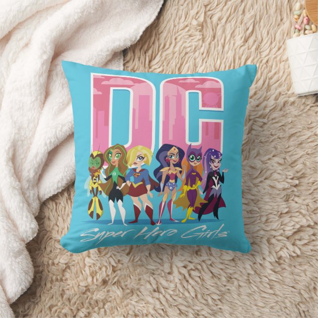 Cojín Decorativo Linaje de Chicas Super Hero DC (Manta)