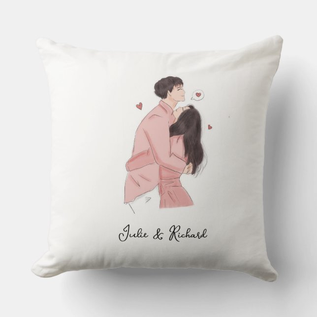 Cojín Decorativo linda pareja (Anverso)