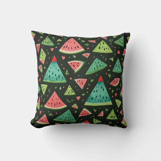 Cojín Decorativo linda sandía (Anverso)