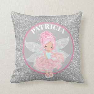 Cojín Decorativo Lindo añada a los chicas conocidos que el fairie