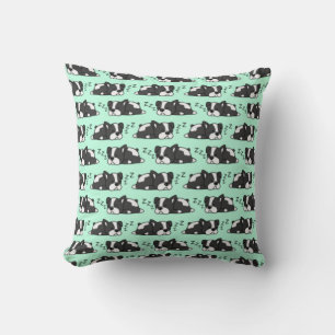 Cojín Decorativo Lindo Boston Terrier ZZZ Regalos para Amantes de P