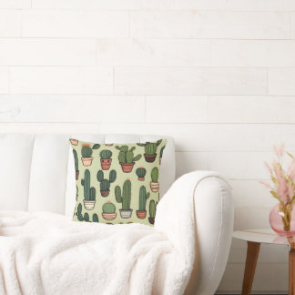Cojín Decorativo lindo cactus