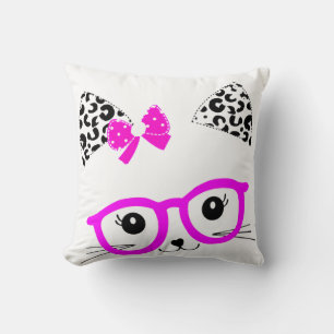 Cojín Decorativo lindo conejito gracioso