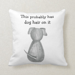 Cojín decorativo lindo del perro