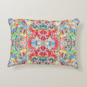 Cojín Decorativo Lindo floral vintage colorido