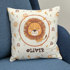 Cojín Decorativo Lindo León Caprichoso