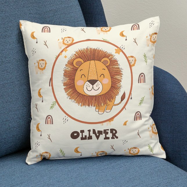 Cojín Decorativo Lindo León Caprichoso (Subido por el creador)