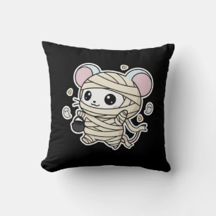 Cojín Decorativo Lindo ratón adorable listo para Halloween
