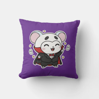 Cojín Decorativo Lindo ratón adorable listo para Halloween 