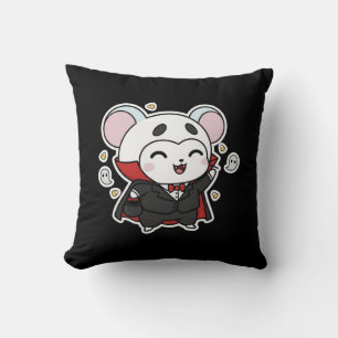 Cojín Decorativo Lindo ratón adorable listo para Halloween 