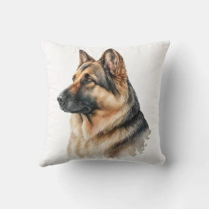 Cojín Decorativo Lindo regalo de Cachorro Pastor Alemán Perro 