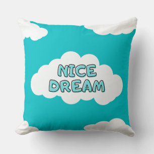 Cojín Decorativo Lindo sueño nubes patrones de petan