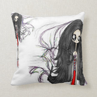 Cojín Decorativo Lindo y artsy espeluznantes