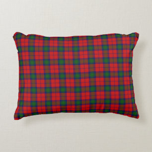 Cojín Decorativo Lindsay tartan green platillo rojo