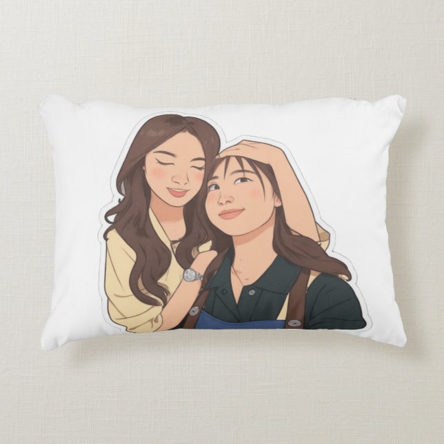 Cojín Decorativo LinDy (pareja GL) (Anverso)