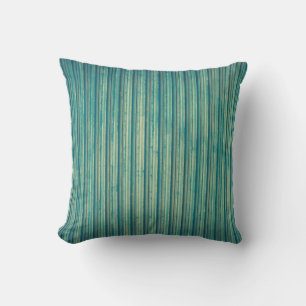 Cojín Decorativo Líneas azules rayadas