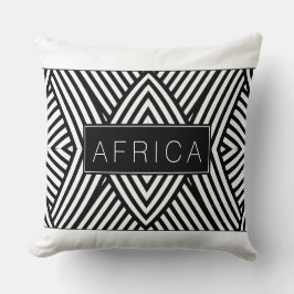 Cojín decorativo Líneas blancas