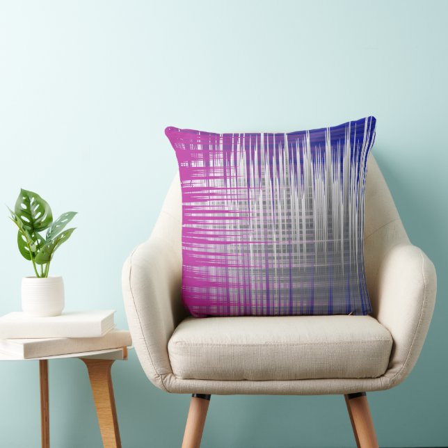 Cojín Decorativo líneas cruzadas (Silla)