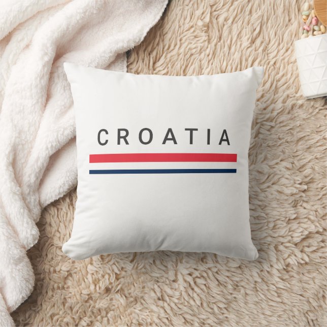 Cojín Decorativo Líneas de Croacia (Manta)