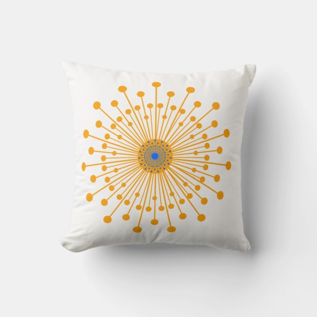 Cojín Decorativo Líneas y puntos (Anverso)