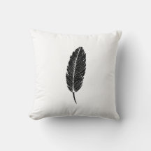 Linograbado de pluma rústica en negro y blanco