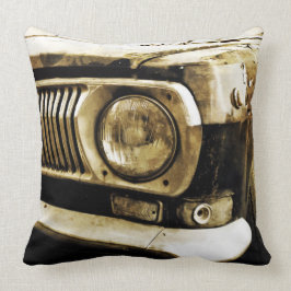 Cojín Decorativo Linterna clásica vieja #2 del coche