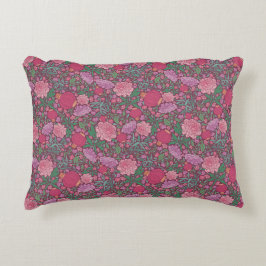 Cojín Decorativo Linternas de papel japonesas en el Día de la Madre