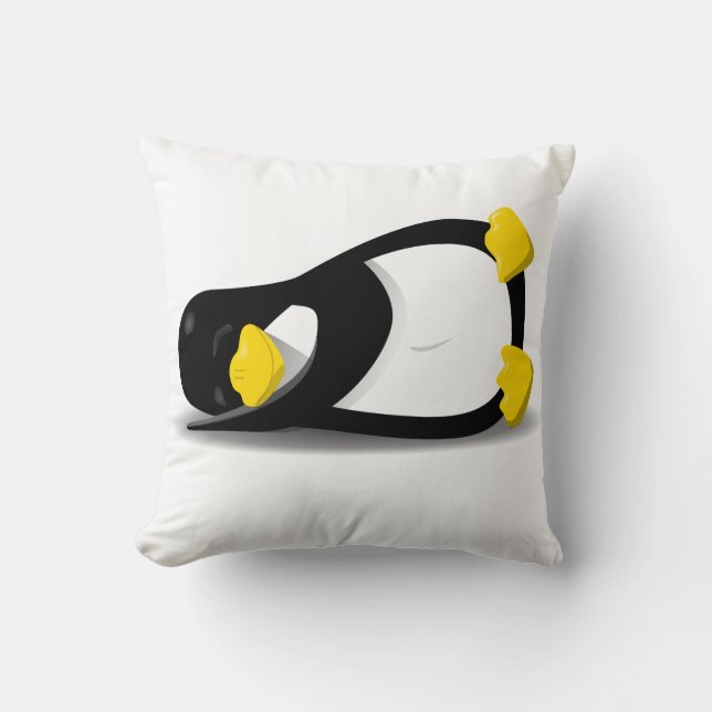 Cojín Decorativo Linux Sleepy Tux pillow (Anverso)