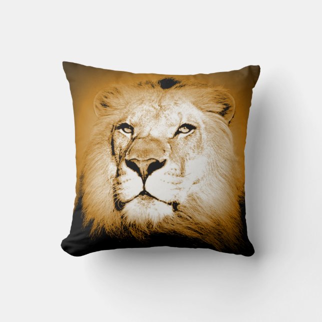 Cojín Decorativo Lion American MoJo Pillow (Anverso)