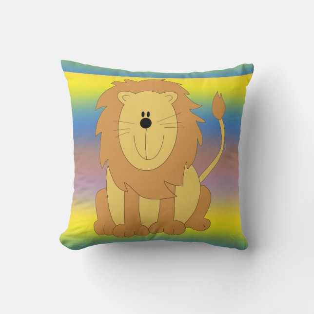 Cojín Decorativo Lion Pillow (Anverso)