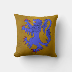 Cojín Decorativo Lion Rampant Azure