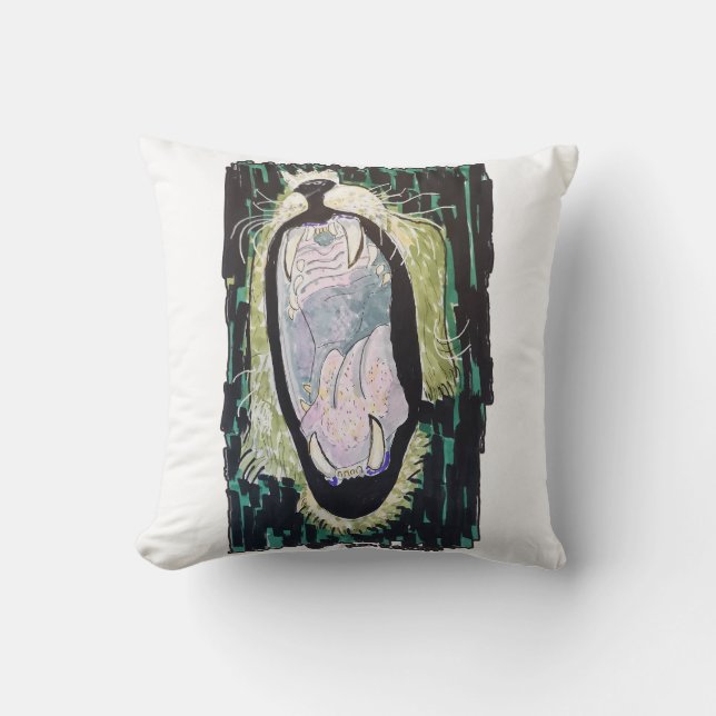 Cojín Decorativo Lion’s Roar (Anverso)