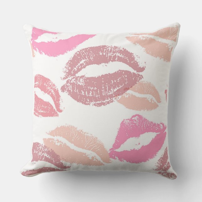Cojín Decorativo Lips/Love You Valentlow Reversible (Anverso)