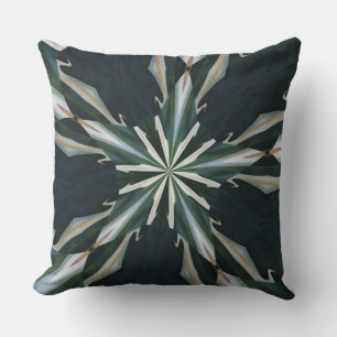 Cojín Decorativo Lirio de Calla Estrella Caleidoscopio
