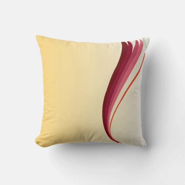 Cojín Decorativo Lirio de la llama (Anverso)