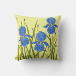 Cojín Decorativo Lirios Azules